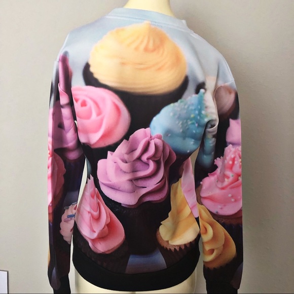 🦃Mr Gugu and Miss Go Sweatshirt RIP Diet Cupcakes - Picture 4 of 6